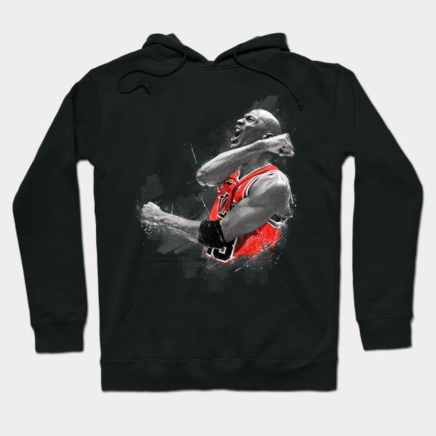 Michael Jordan Hoodie by Creativedy Stuff